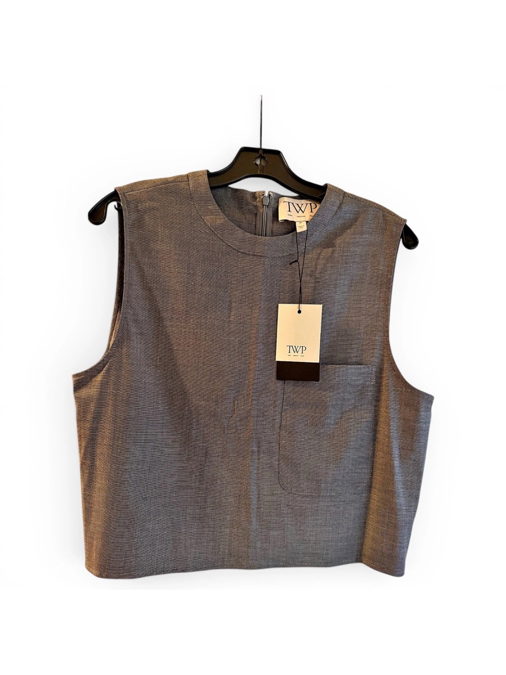 TWP Cropped Muscle Tank Top